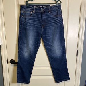 American Eagle Outfitters Athletic Straight Fit Airflex Jeans 34x30